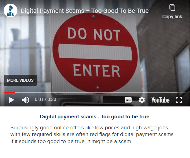 Screenshot of a do not enter sign