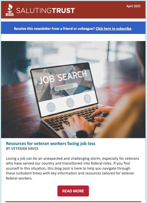 Saluting Trust April thumbnail